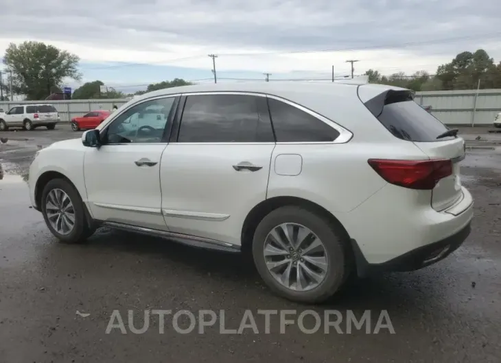 ACURA MDX TECHNO 2015 vin 5FRYD4H4XFB016284 from auto auction Copart