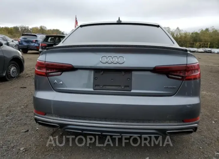 AUDI A4 PREMIUM 2019 vin WAUDNAF41KN005648 from auto auction Copart