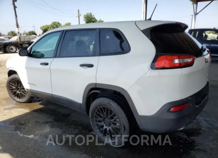 JEEP CHEROKEE S 2016 vin 1C4PJLAB8GW272462 from auto auction Copart