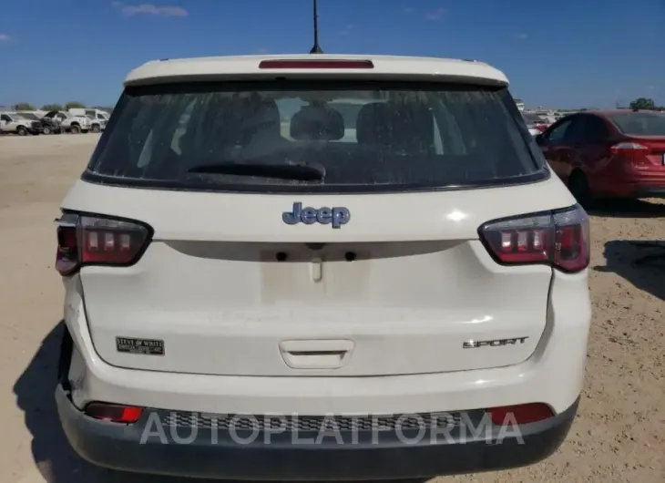 JEEP COMPASS SP 2018 vin 3C4NJCAB6JT226519 from auto auction Copart