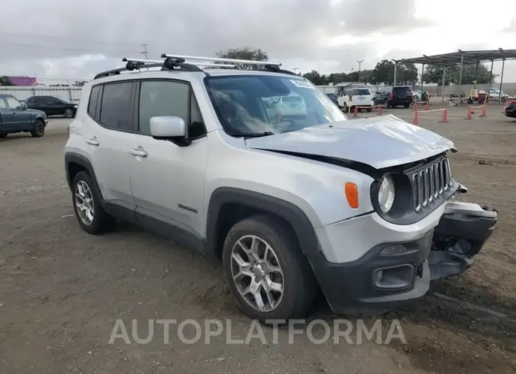 JEEP RENEGADE L 2016 vin ZACCJABT5GPD85986 from auto auction Copart