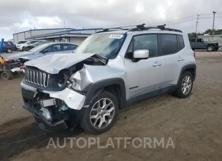 JEEP RENEGADE L 2016 vin ZACCJABT5GPD85986 from auto auction Copart