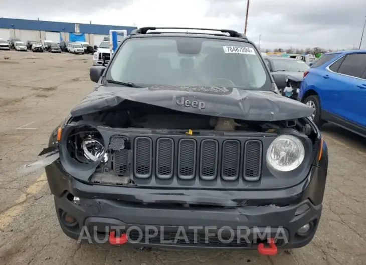 JEEP RENEGADE T 2017 vin ZACCJBCB4HPF53873 from auto auction Copart