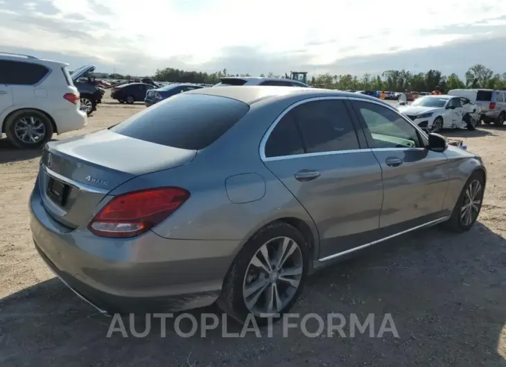 MERCEDES-BENZ C 300 4MAT 2015 vin 55SWF4KB1FU014707 from auto auction Copart