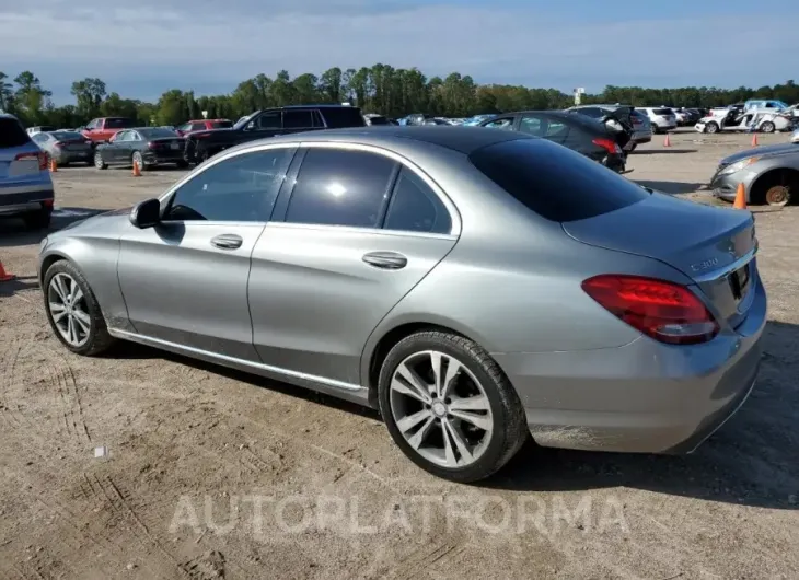 MERCEDES-BENZ C 300 4MAT 2015 vin 55SWF4KB1FU014707 from auto auction Copart