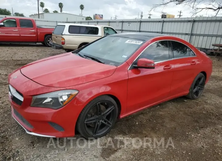 MERCEDES-BENZ CLA 250 2018 vin WDDSJ4EB6JN644846 from auto auction Copart