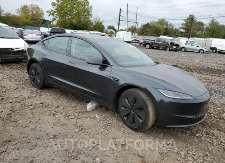 TESLA MODEL 3 2024 vin 5YJ3E1EA4RF834504 from auto auction Copart