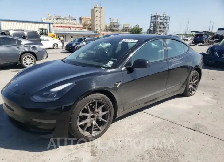 TESLA MODEL 3 2021 vin 5YJ3E1EA6MF982419 from auto auction Copart