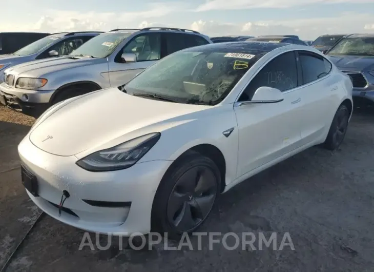 TESLA MODEL 3 2019 vin 5YJ3E1EA7KF483285 from auto auction Copart