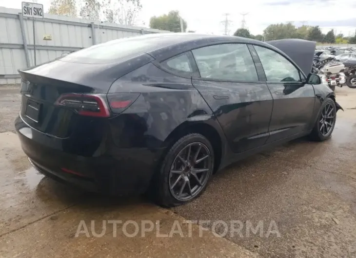 TESLA MODEL 3 2022 vin 5YJ3E1EA9NF371172 from auto auction Copart