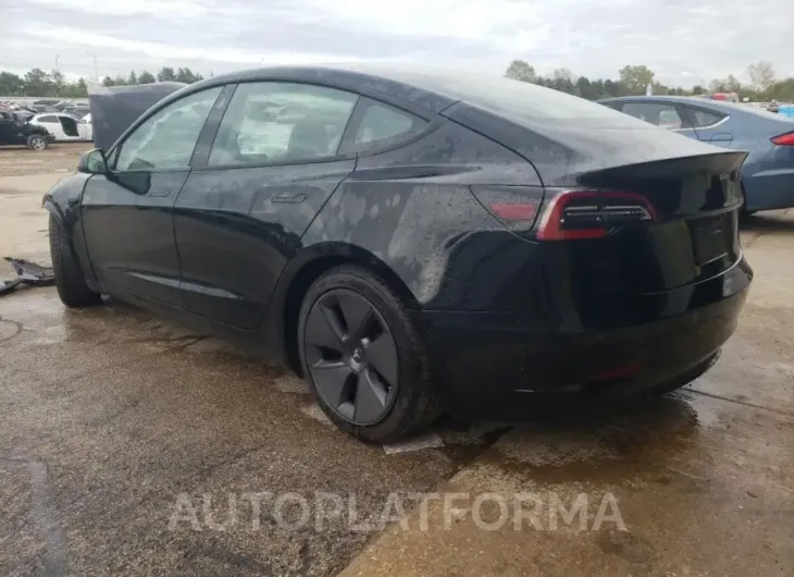 TESLA MODEL 3 2022 vin 5YJ3E1EA9NF371172 from auto auction Copart