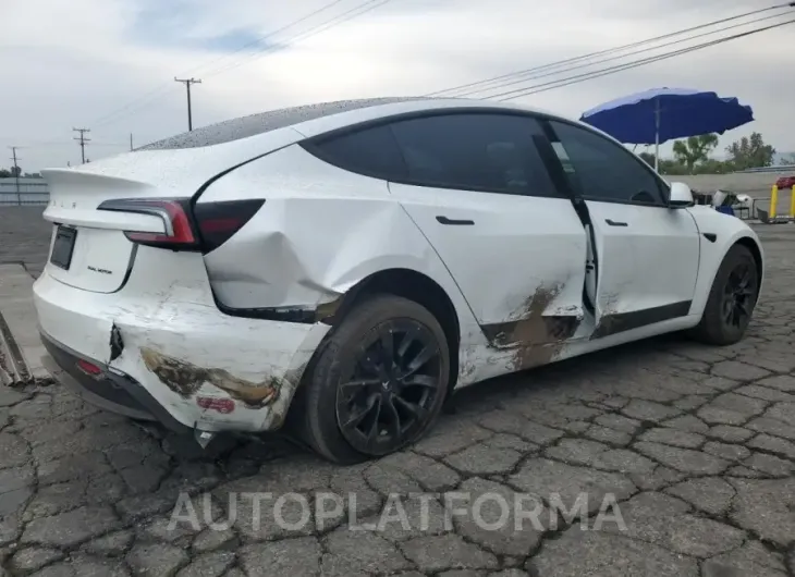 TESLA MODEL 3 2024 vin 5YJ3E1EB8RF729148 from auto auction Copart