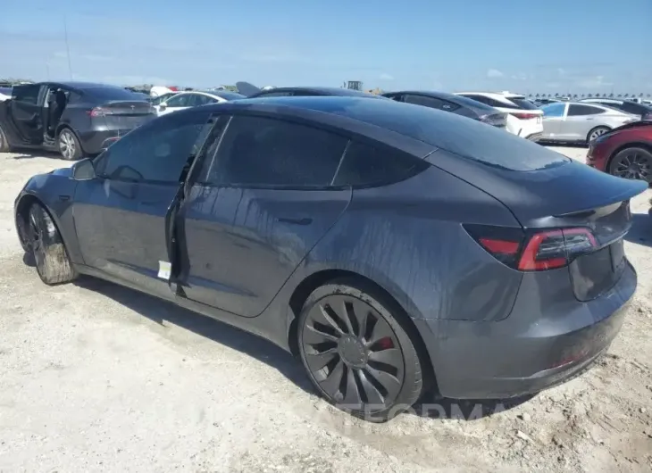 TESLA MODEL 3 2023 vin 5YJ3E1EC7PF701413 from auto auction Copart