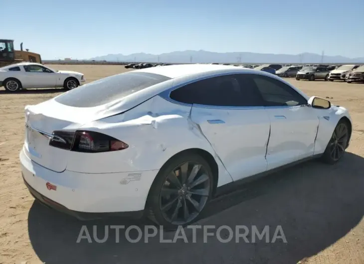 TESLA MODEL S 2015 vin 5YJSA1E1XFF105667 from auto auction Copart