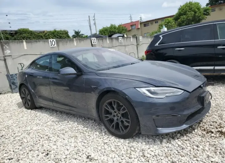 TESLA MODEL S 2021 vin 5YJSA1E63MF451746 from auto auction Copart