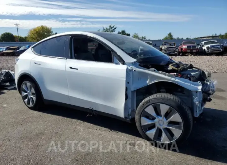 TESLA MODEL Y 2021 vin 5YJYGDEE2MF083240 from auto auction Copart