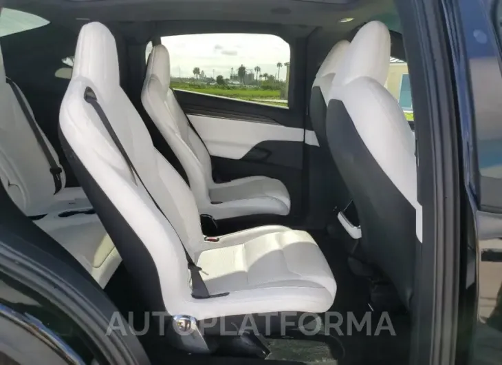 TESLA MODEL X 2022 vin 7SAXCBE67NF354897 from auto auction Copart