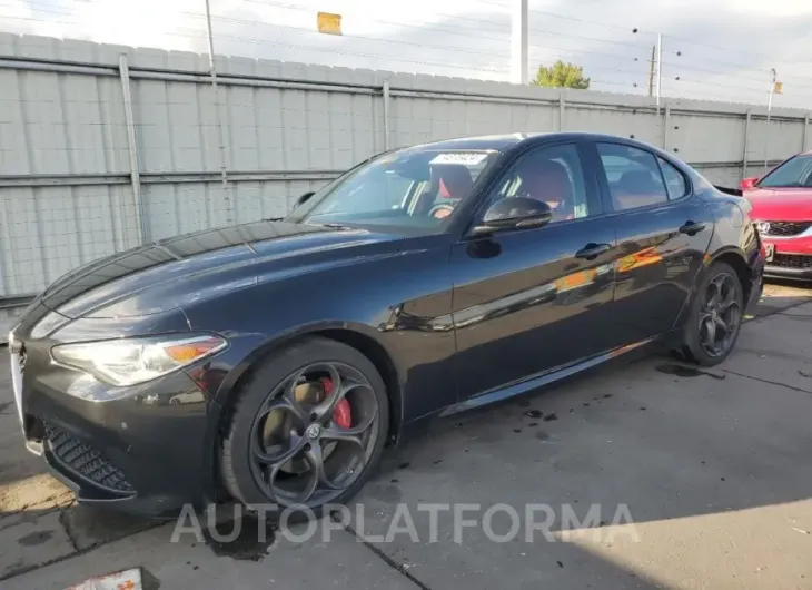 ALFA ROMEO GIULIA TI 2017 vin ZARFAEEN3H7555977 from auto auction Copart