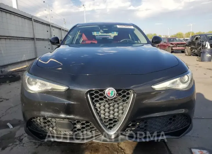 ALFA ROMEO GIULIA TI 2017 vin ZARFAEEN3H7555977 from auto auction Copart