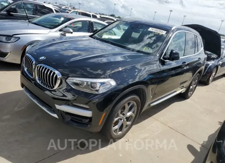 BMW X3 SDRIVE3 2020 vin 5UXTY3C0XL9D22262 from auto auction Copart