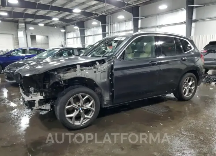 BMW X3 XDRIVE3 2021 vin 5UXTY5C00M9G70312 from auto auction Copart