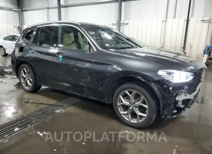 BMW X3 XDRIVE3 2021 vin 5UXTY5C00M9G70312 from auto auction Copart