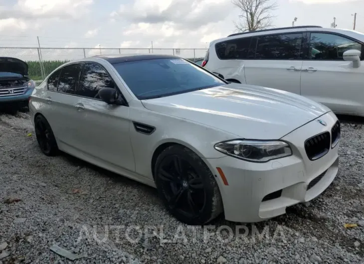 BMW M5 2015 vin WBSFV9C5XFD595229 from auto auction Copart