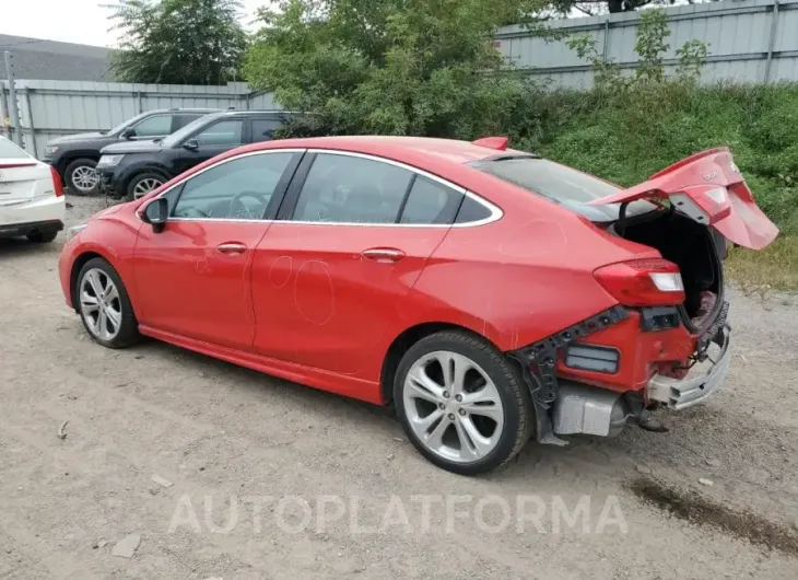 CHEVROLET CRUZE PREM 2016 vin 1G1BG5SMXG7324200 from auto auction Copart