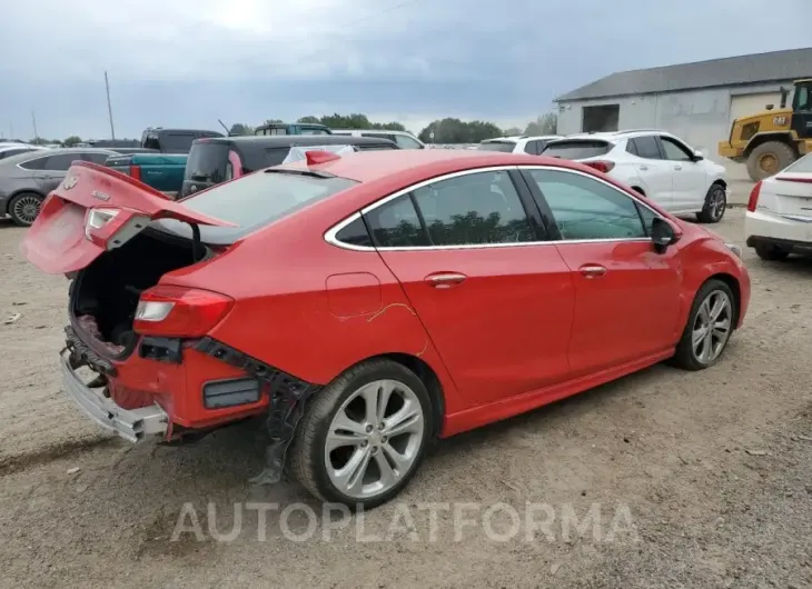 CHEVROLET CRUZE PREM 2016 vin 1G1BG5SMXG7324200 from auto auction Copart