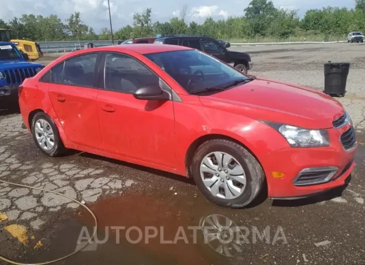 CHEVROLET CRUZE 2015 vin 1G1PA5SH2F7158117 from auto auction Copart