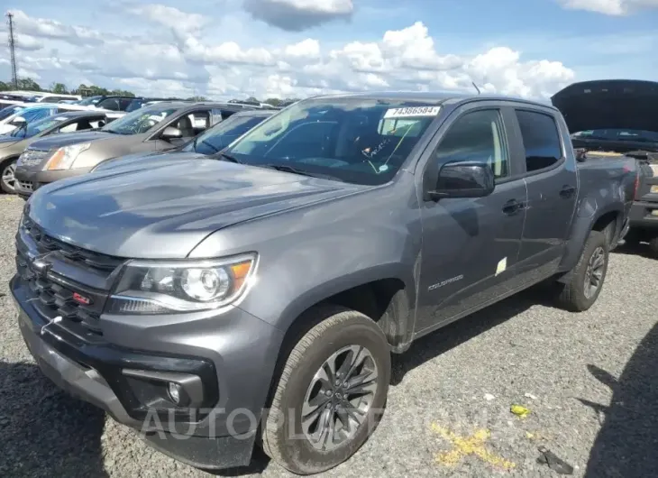 CHEVROLET COLORADO Z 2021 vin 1GCGSDEN7M1112671 from auto auction Copart