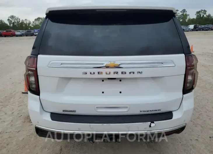 CHEVROLET SUBURBAN K 2022 vin 1GNSKFKTXNR303536 from auto auction Copart