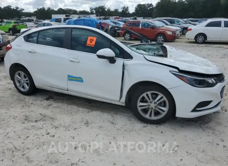 CHEVROLET CRUZE LT 2017 vin 3G1BE6SM8HS530758 from auto auction Copart