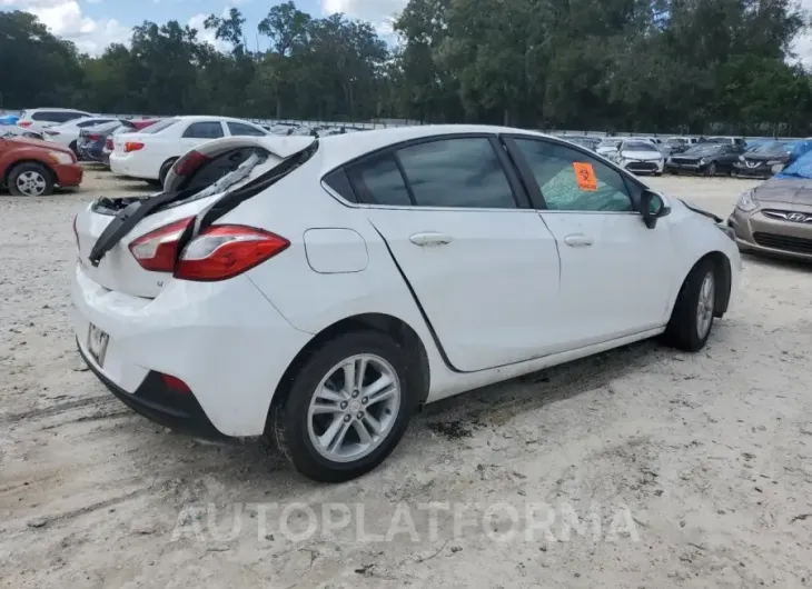 CHEVROLET CRUZE LT 2017 vin 3G1BE6SM8HS530758 from auto auction Copart