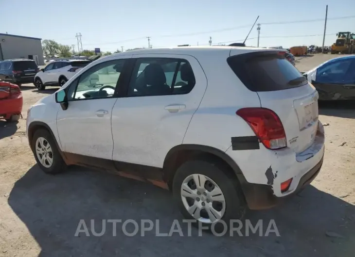 CHEVROLET TRAX LS 2017 vin KL7CJKSB8HB199283 from auto auction Copart