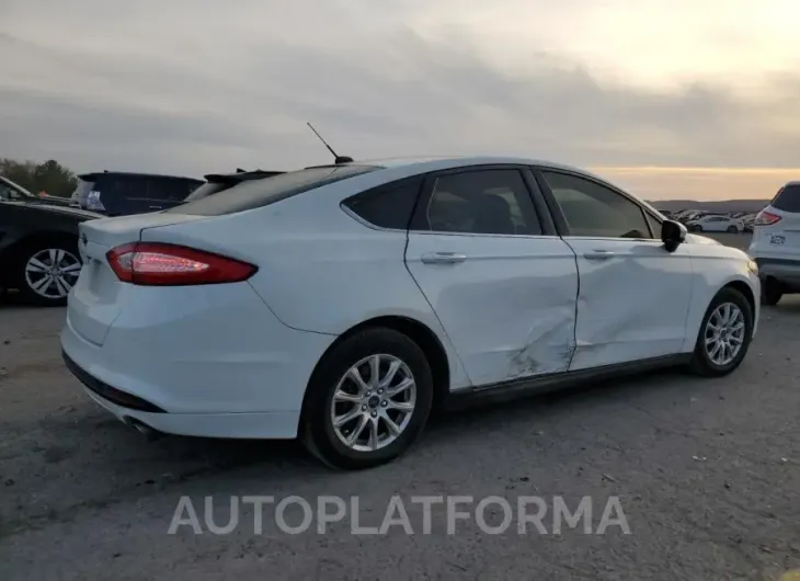 FORD FUSION S 2016 vin 1FA6P0G75G5132537 from auto auction Copart