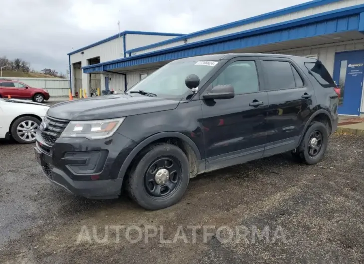 FORD EXPLORER P 2018 vin 1FM5K8AR5JGB12745 from auto auction Copart