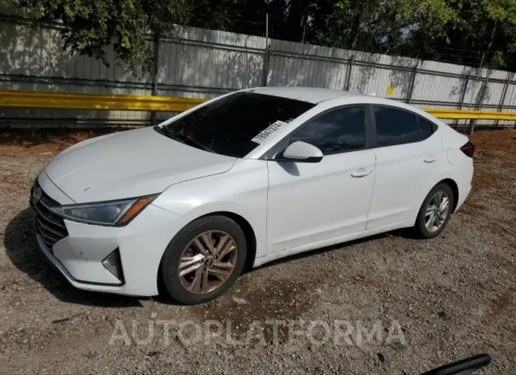 HYUNDAI elantra se 2019 vin 5NPD84LF6KH456060 from auto auction Copart