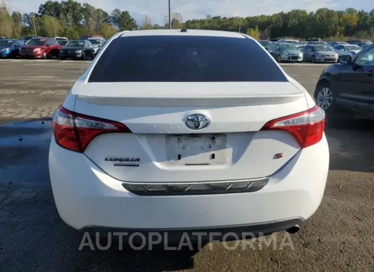 TOYOTA COROLLA L 2016 vin 2T1BURHE0GC539641 from auto auction Copart