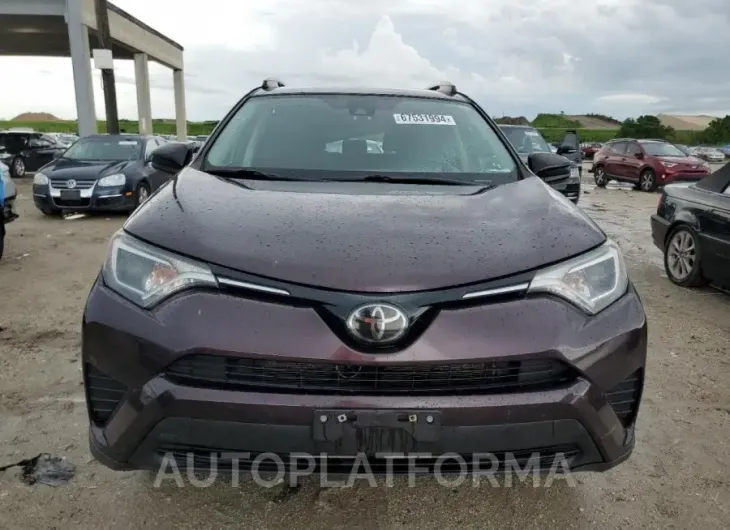 TOYOTA RAV4 LE 2018 vin 2T3BFREV6JW795763 from auto auction Copart