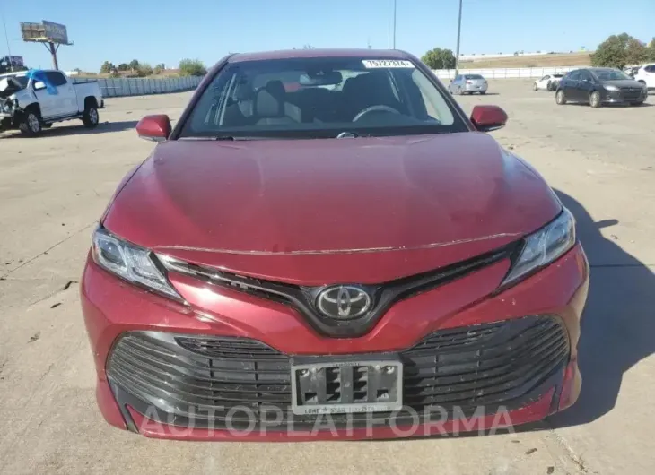 TOYOTA CAMRY L 2018 vin 4T1B11HK5JU553430 from auto auction Copart