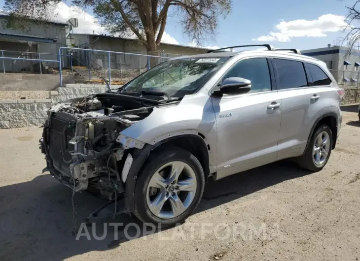 TOYOTA HIGHLANDER 2016 vin 5TDDCRFH8GS019977 from auto auction Copart