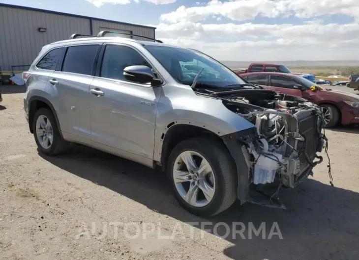 TOYOTA HIGHLANDER 2016 vin 5TDDCRFH8GS019977 from auto auction Copart