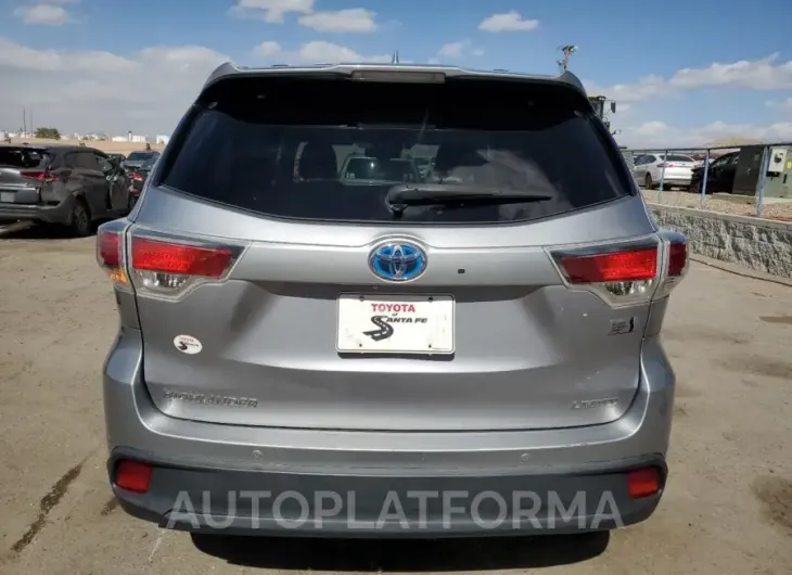 TOYOTA HIGHLANDER 2016 vin 5TDDCRFH8GS019977 from auto auction Copart