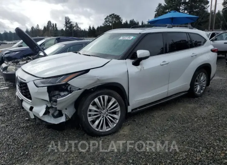 TOYOTA HIGHLANDER 2022 vin 5TDFZRBH3NS235519 from auto auction Copart