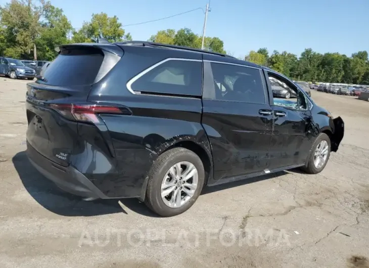 TOYOTA SIENNA XLE 2024 vin 5TDJSKFC8RS138519 from auto auction Copart