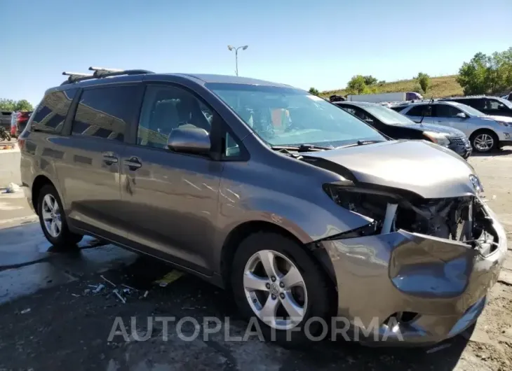 TOYOTA SIENNA LE 2016 vin 5TDKK3DC9GS735916 from auto auction Copart