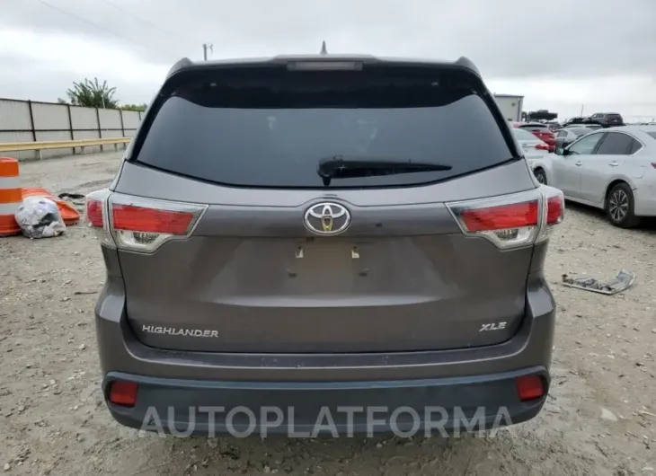 TOYOTA HIGHLANDER 2016 vin 5TDKKRFH8GS501813 from auto auction Copart