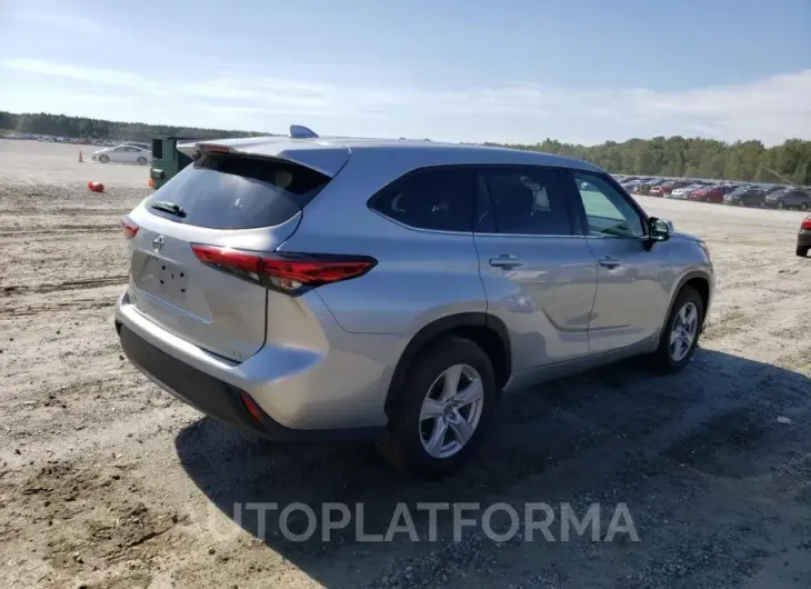 TOYOTA HIGHLANDER 2020 vin 5TDZZRAH4LS501349 from auto auction Copart