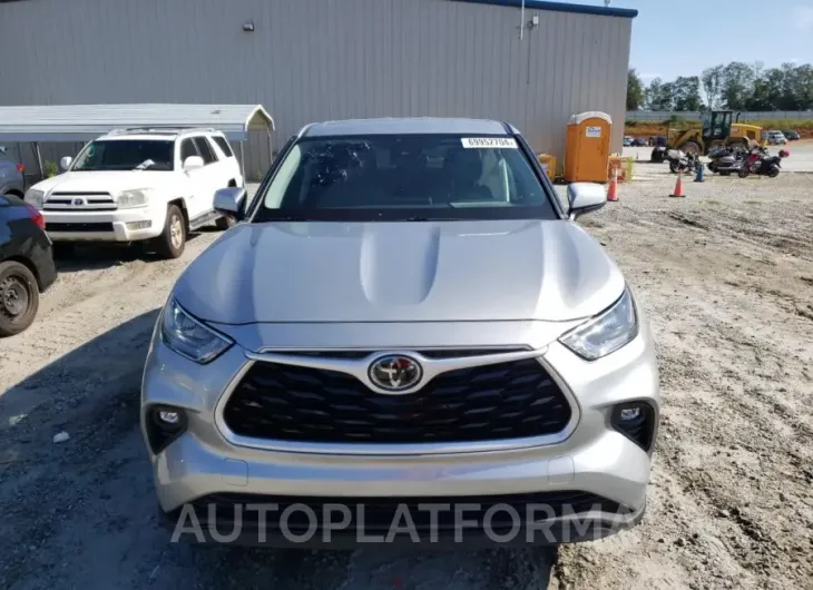 TOYOTA HIGHLANDER 2020 vin 5TDZZRAH4LS501349 from auto auction Copart